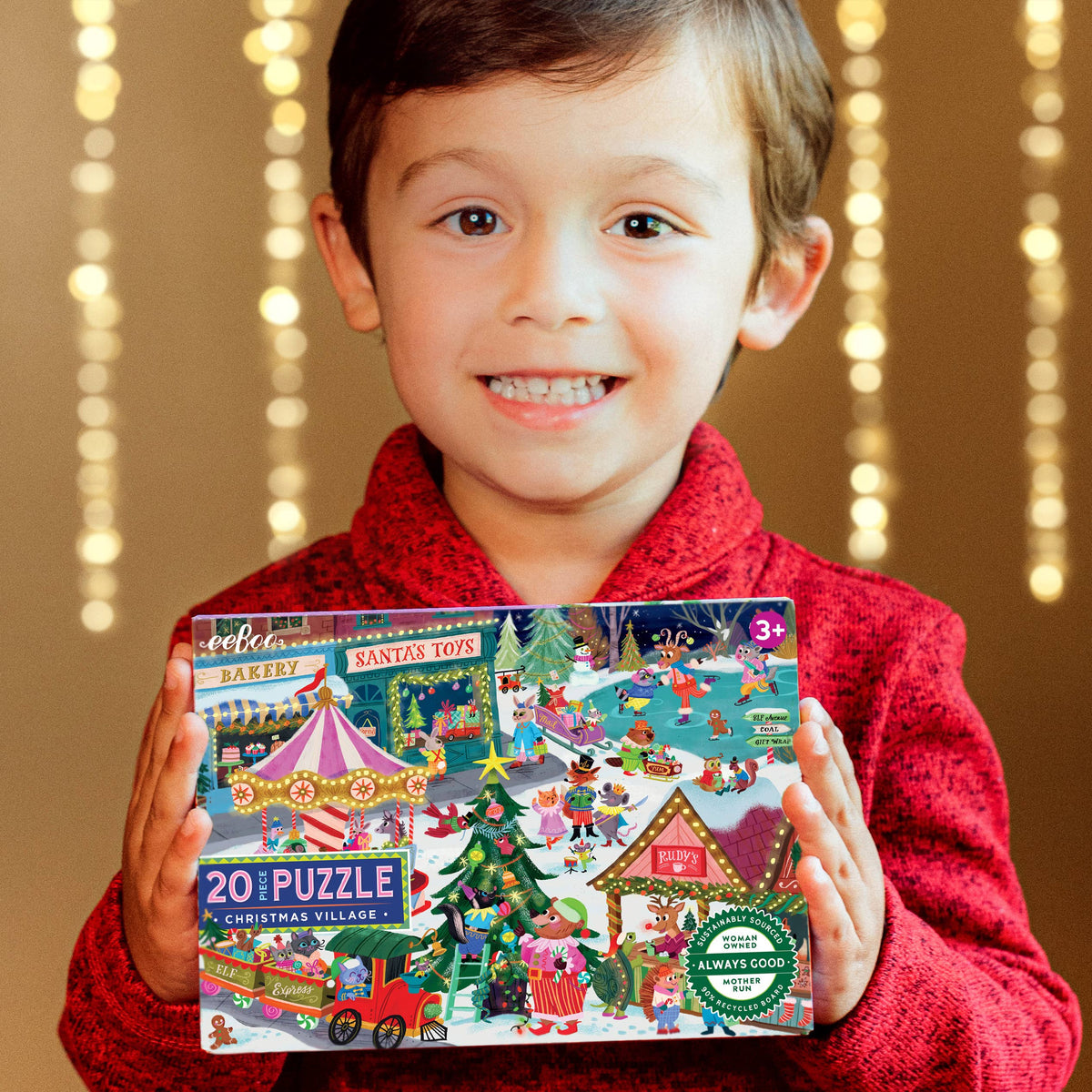 Christmas Village 20 Piece Puzzle