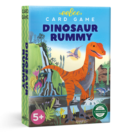 Dinosaur Rummy Playing Cards - eeBoo