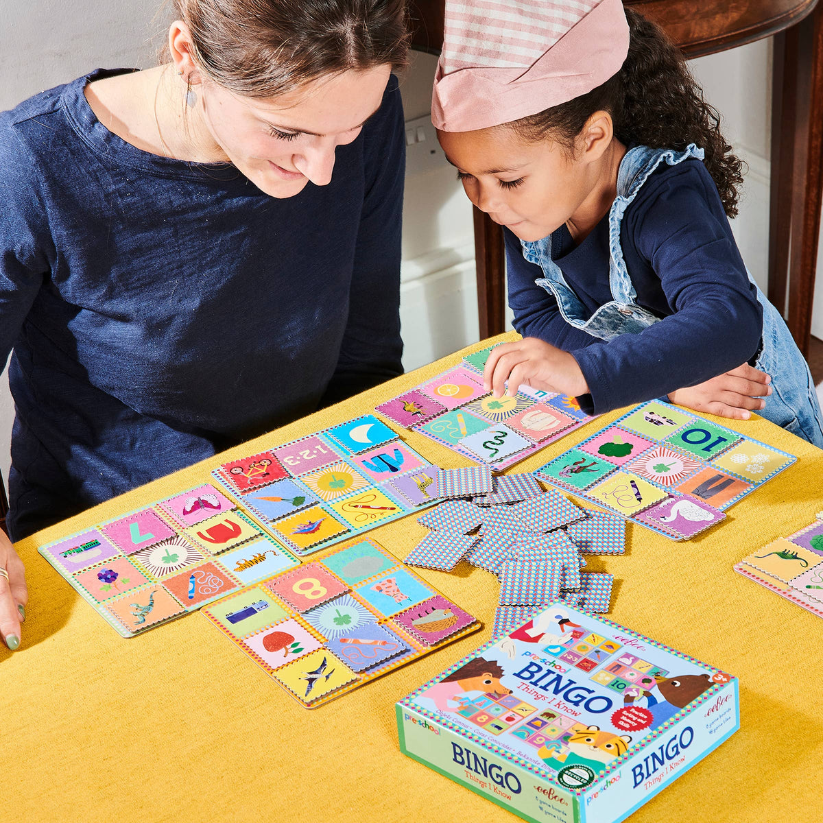 Preschool Things I Know Bingo - eeBoo
