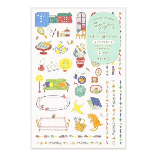 Daily Life - 2 Sticker Sheets