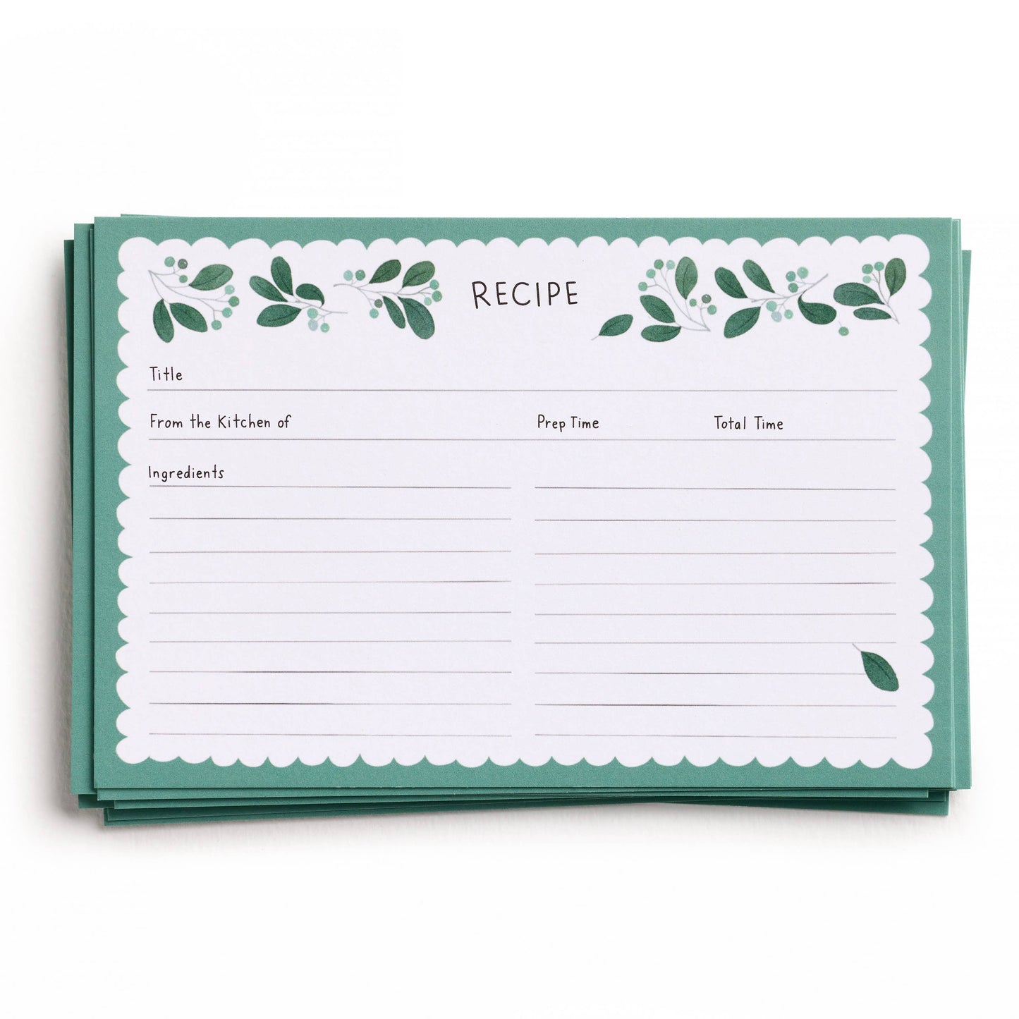 Chirps and Cheers Recipe Card Set