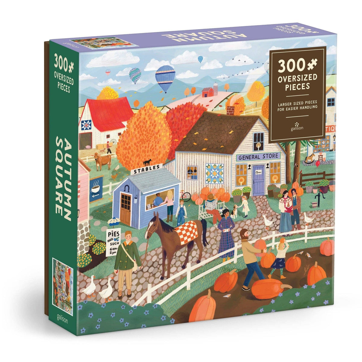 Autumn Square 300 Piece Puzzle