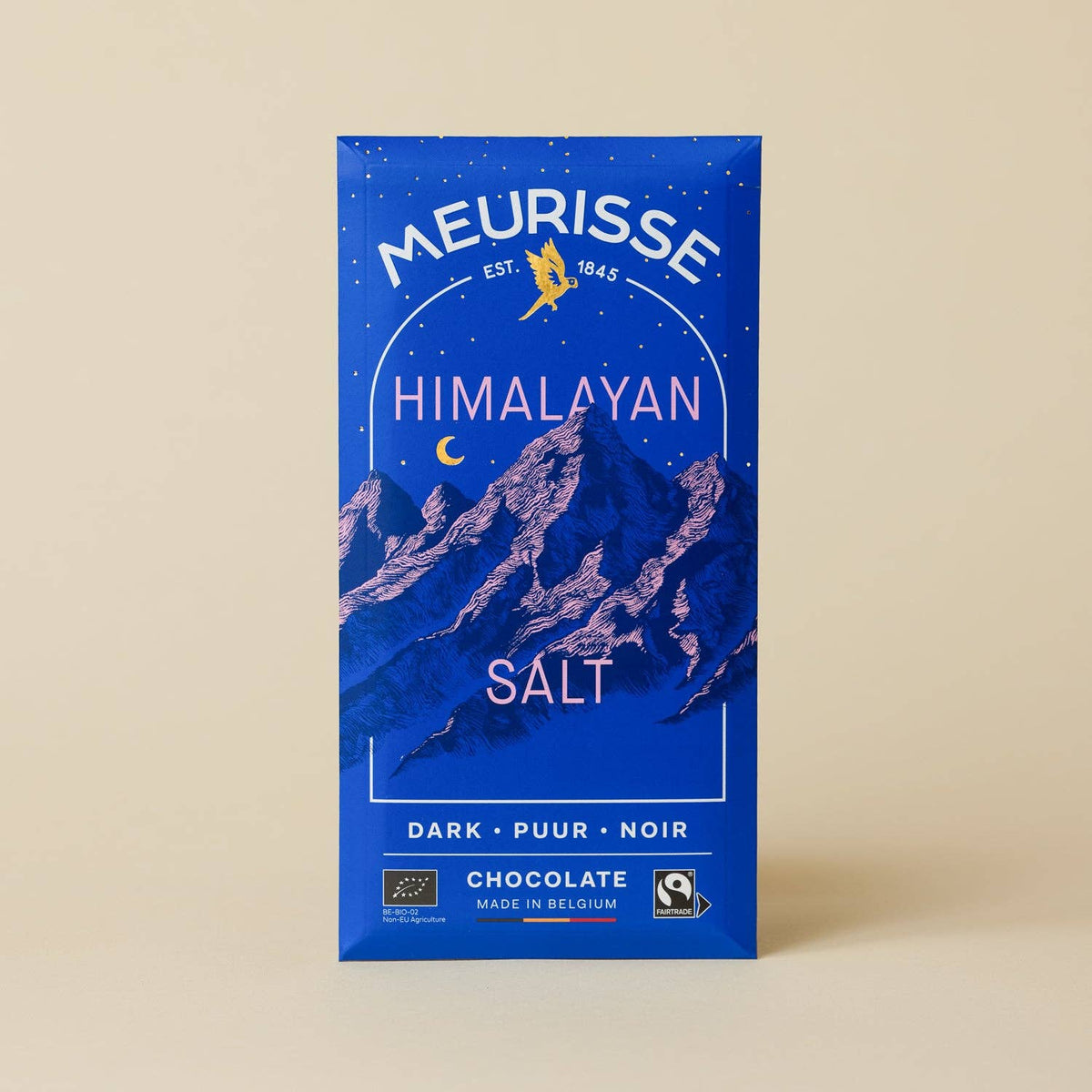 Meurisse - Chocolate Bar: Himalayan Salt - Dark Chocolate 73%