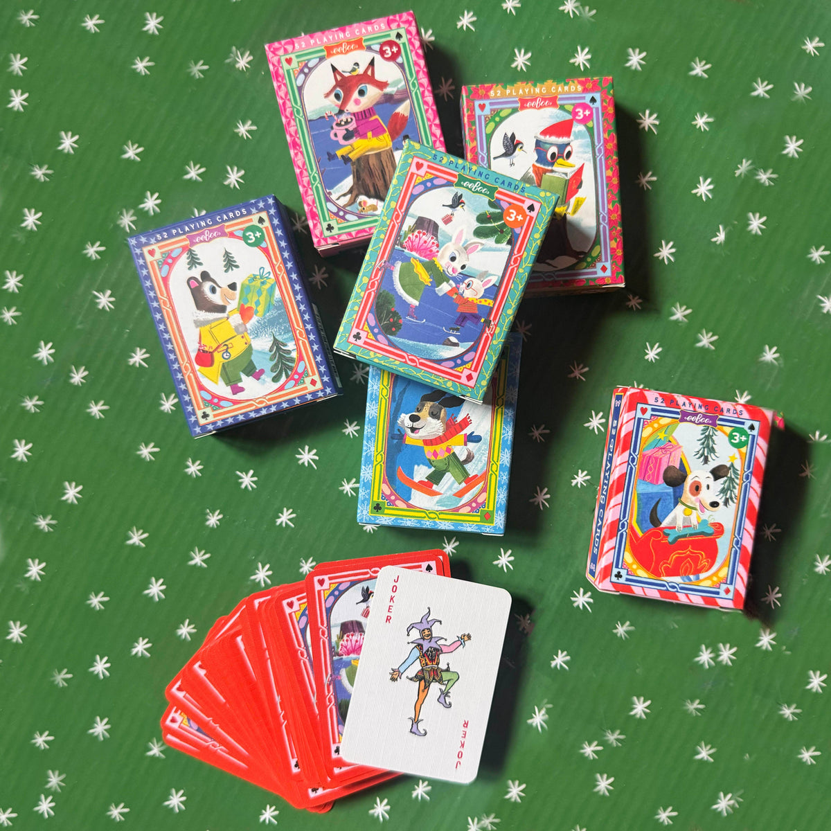 Holiday in the Woods Tiny Playing Card Assortment
