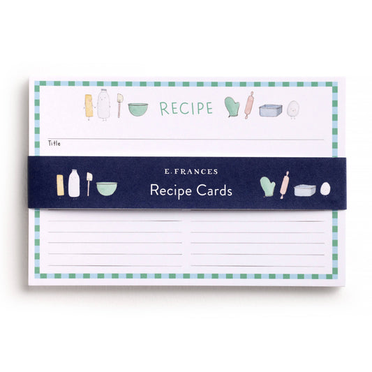 Dessert First Recipe Card Set