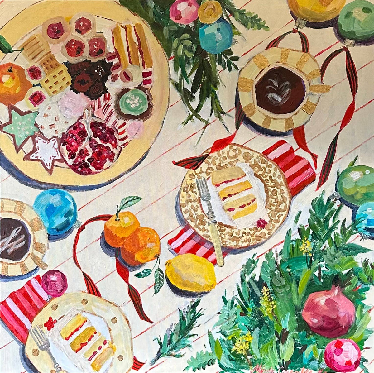 Holiday Sweet Treats Greeting Card