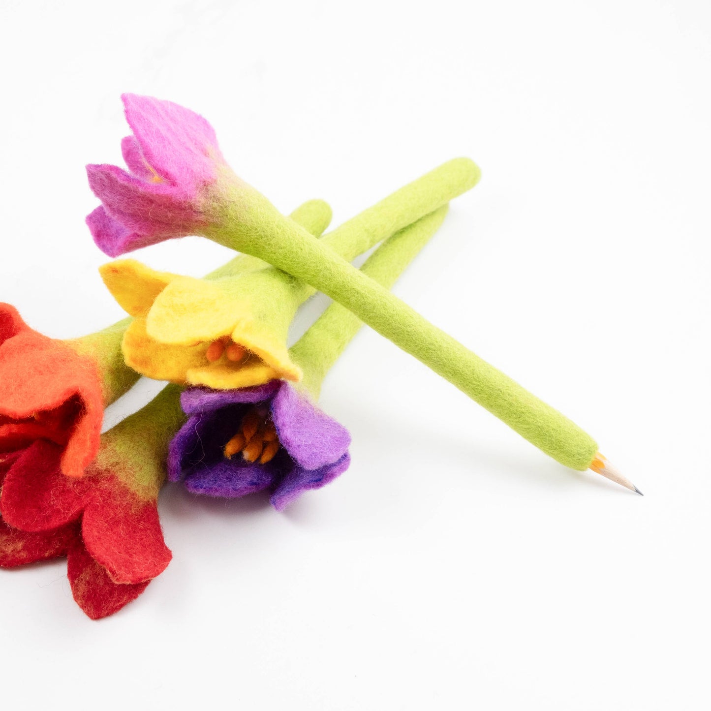 Flower Felt Pencil Topper