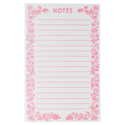 Peony Notepad