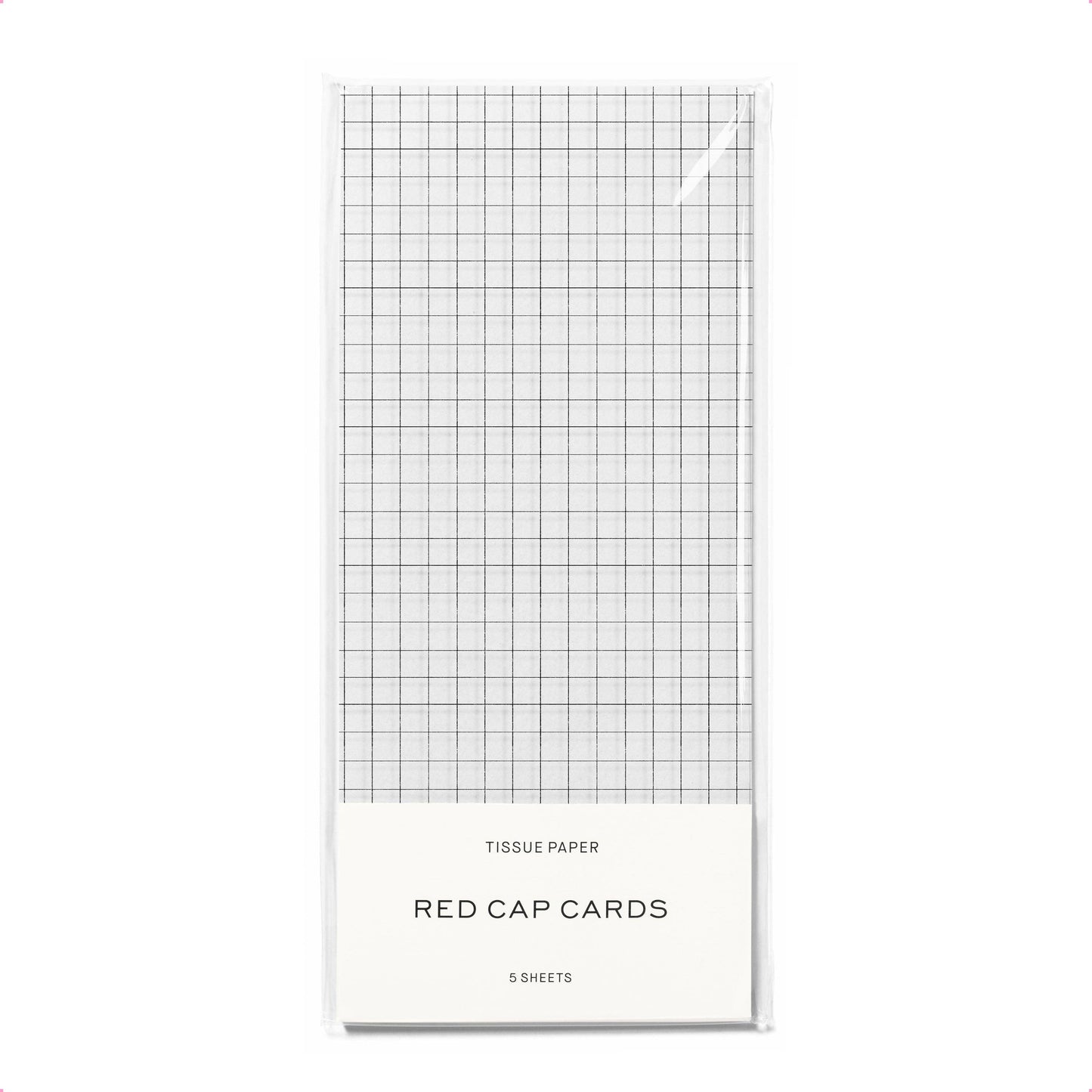 Grid tissue paper: 5 Sheets