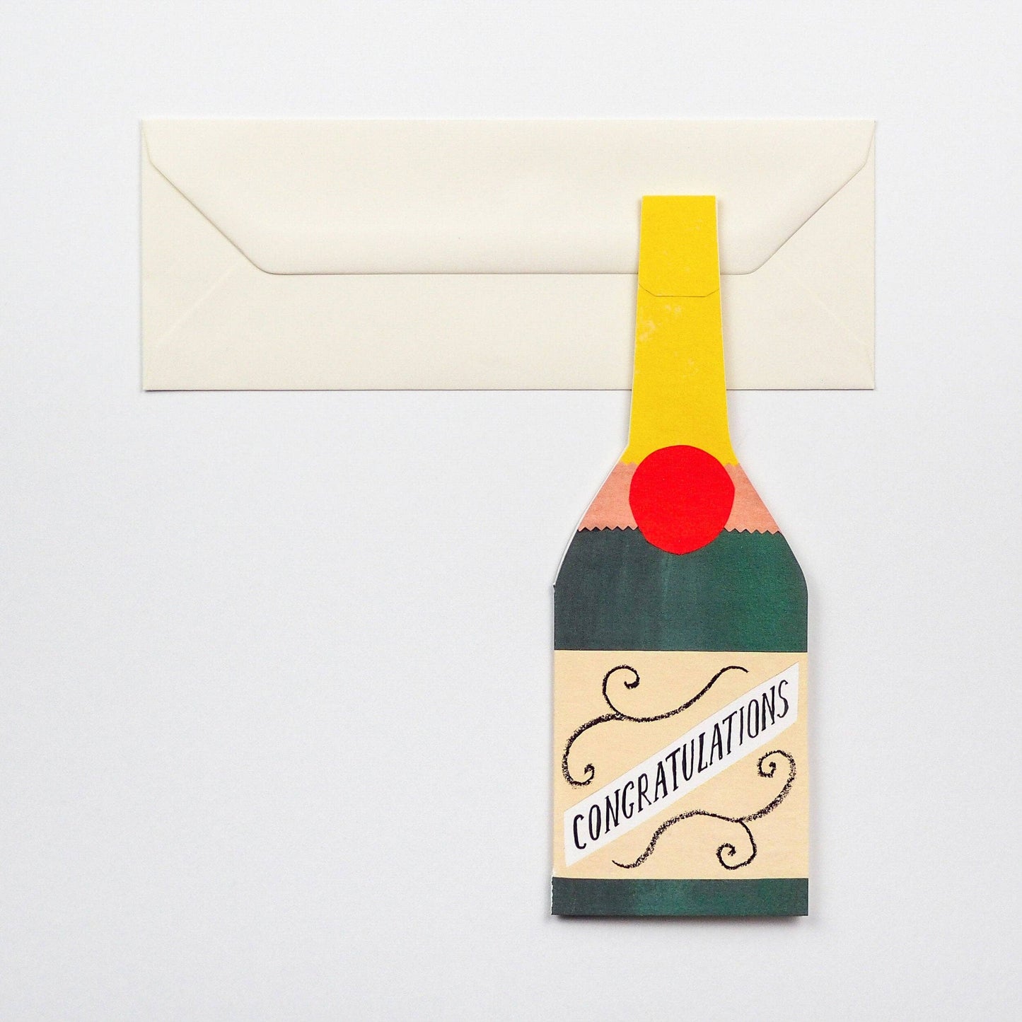 Champagne Congratulations Greeting Card