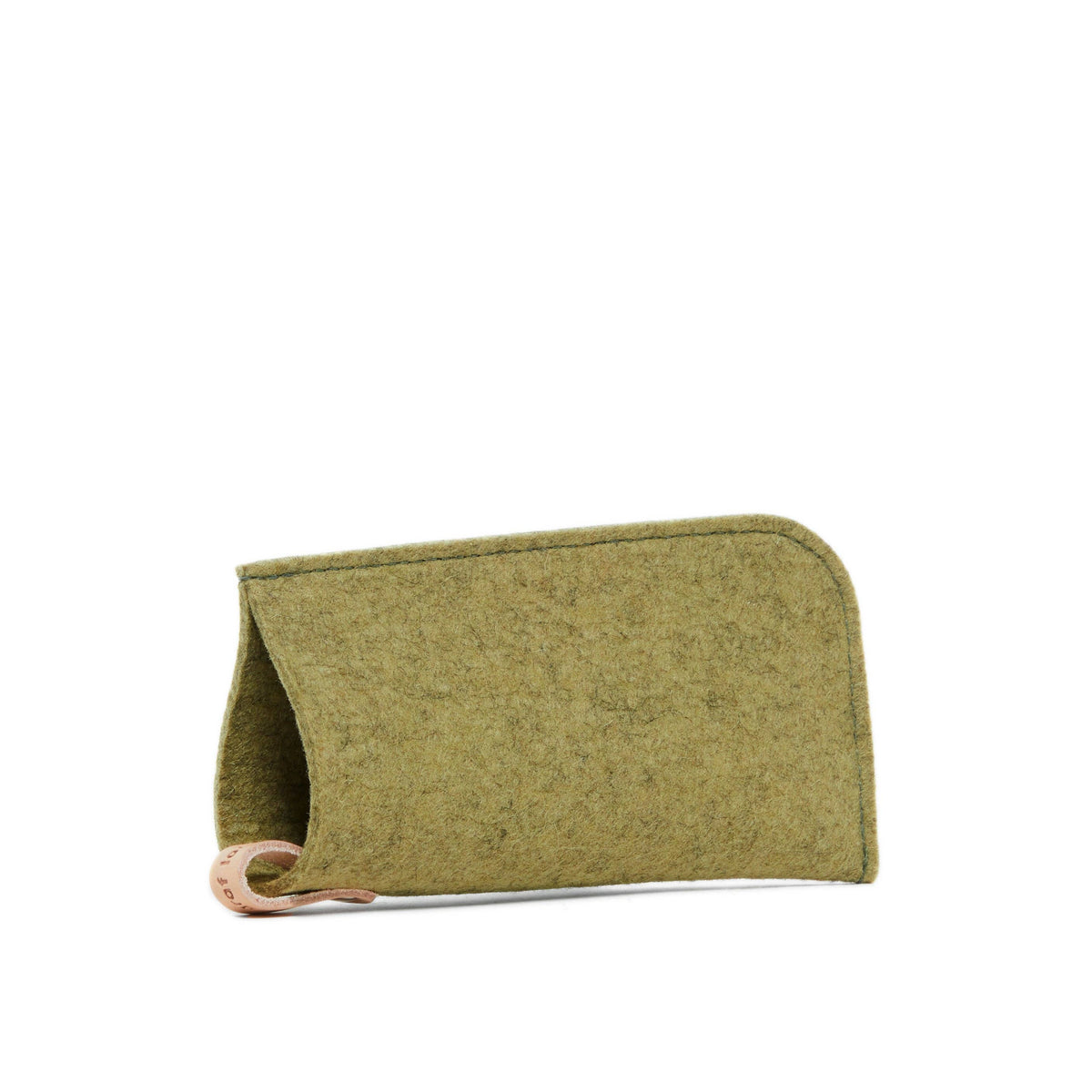 Merino Wool Felt Eyeglass Sleeve: Sage