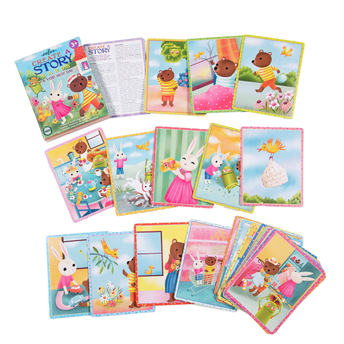 A Very Busy Day Create a Story - eeBoo