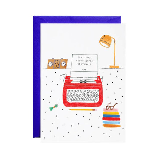Royal Says Happy Birthday - Greeting Card