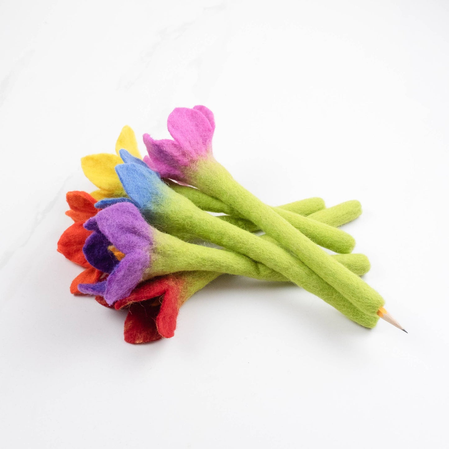 Flower Felt Pencil Topper