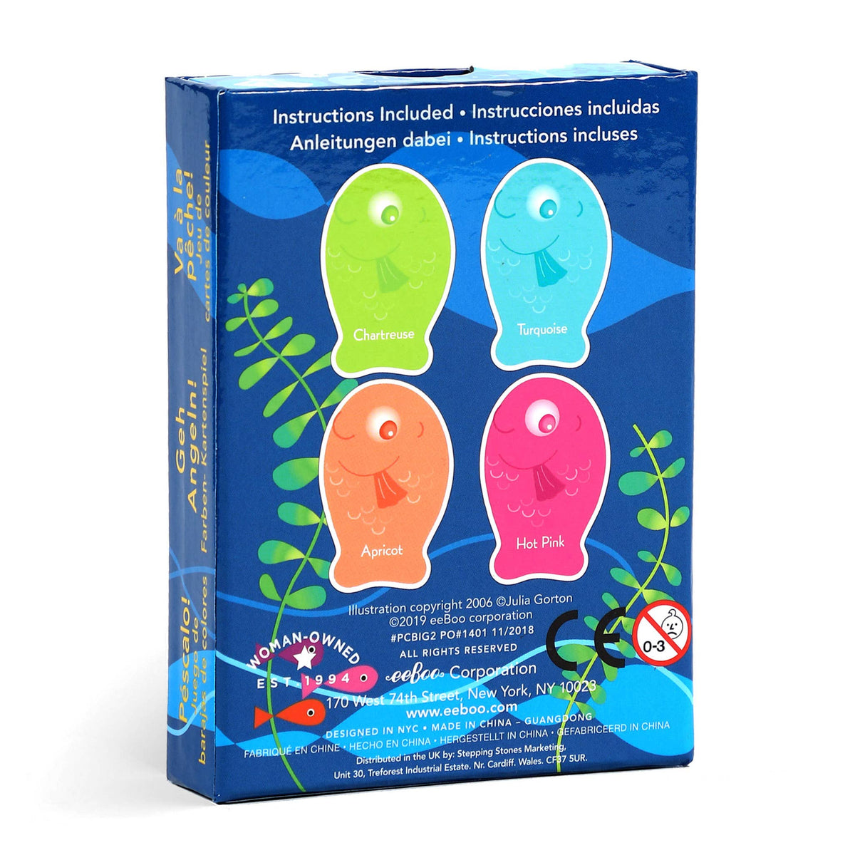 Color Go Fish Playing Cards - eeBoo