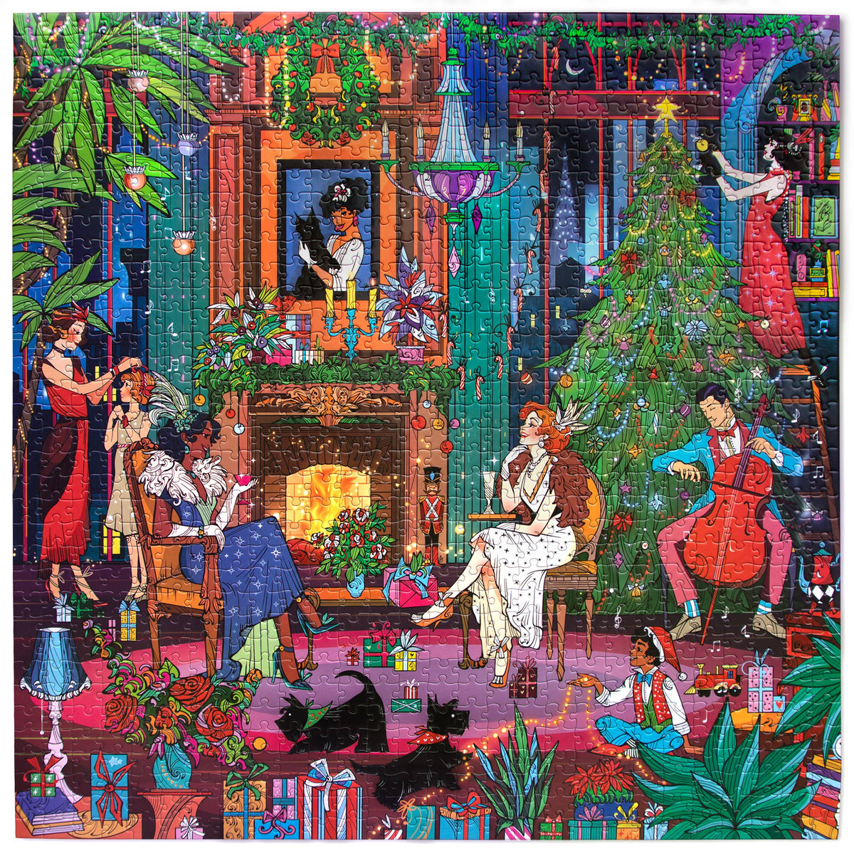 Christmas in Brooklyn 1000 Piece Puzzle