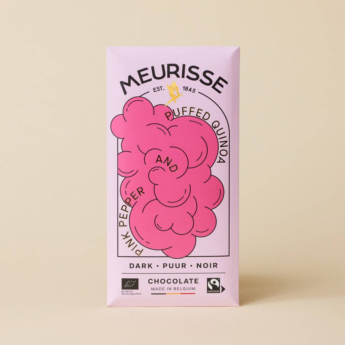 Meurisse - Chocolate Bar: Caramel Sea Salt - Milk Chocolate 39%