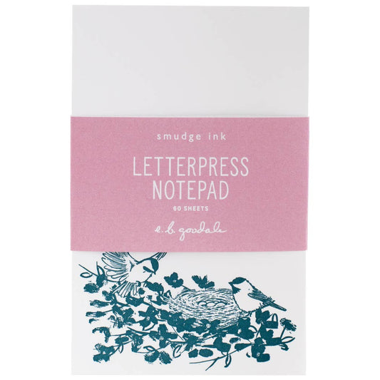 Chickadees Notepad (e.b. goodale)
