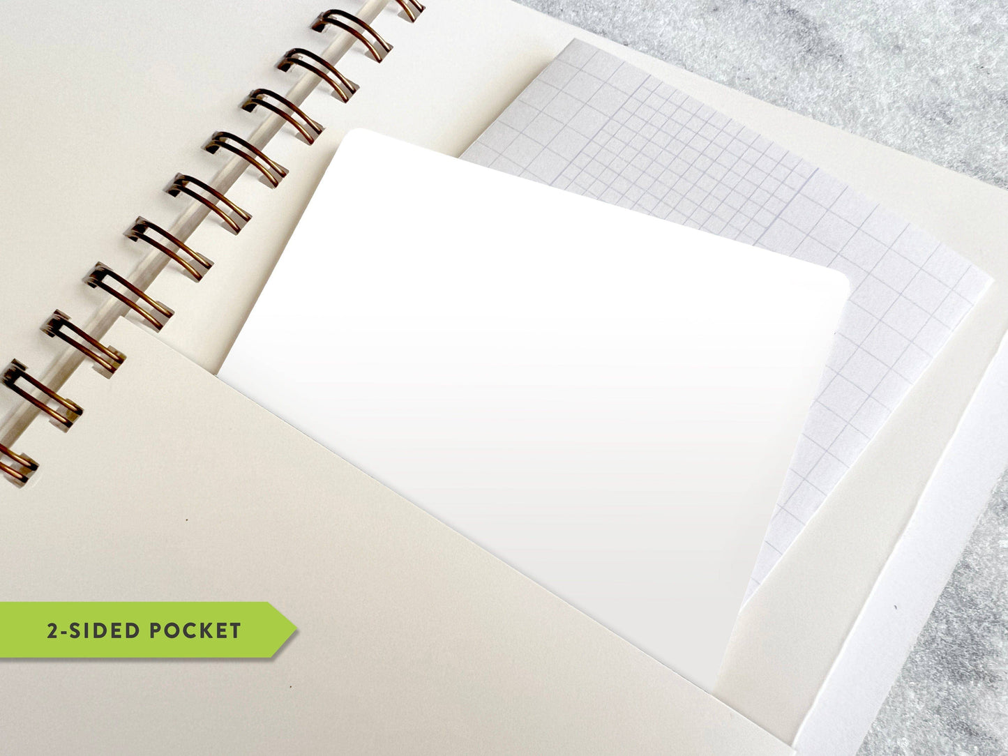 12-Month Planner, Charcoal Bookcloth: Jan-Dec 2026