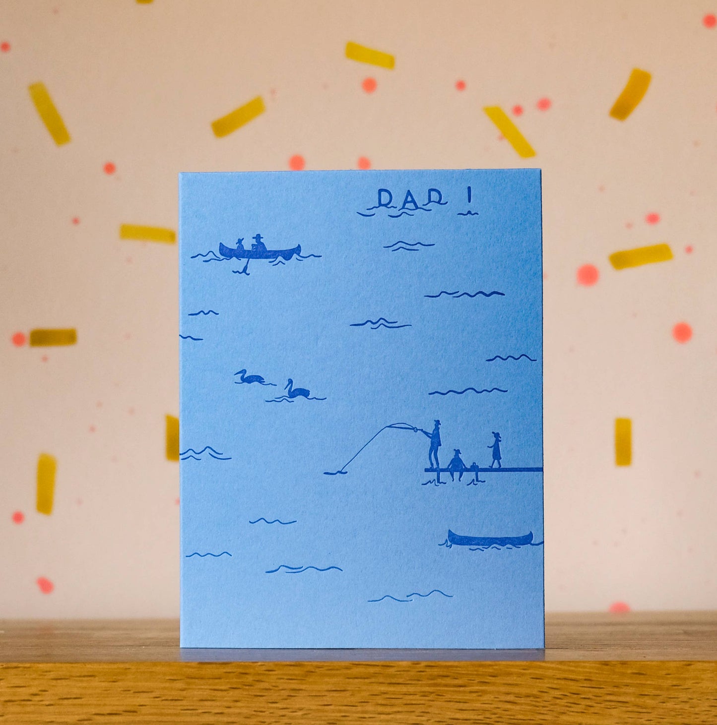 Fishing Dad Greeting Card
