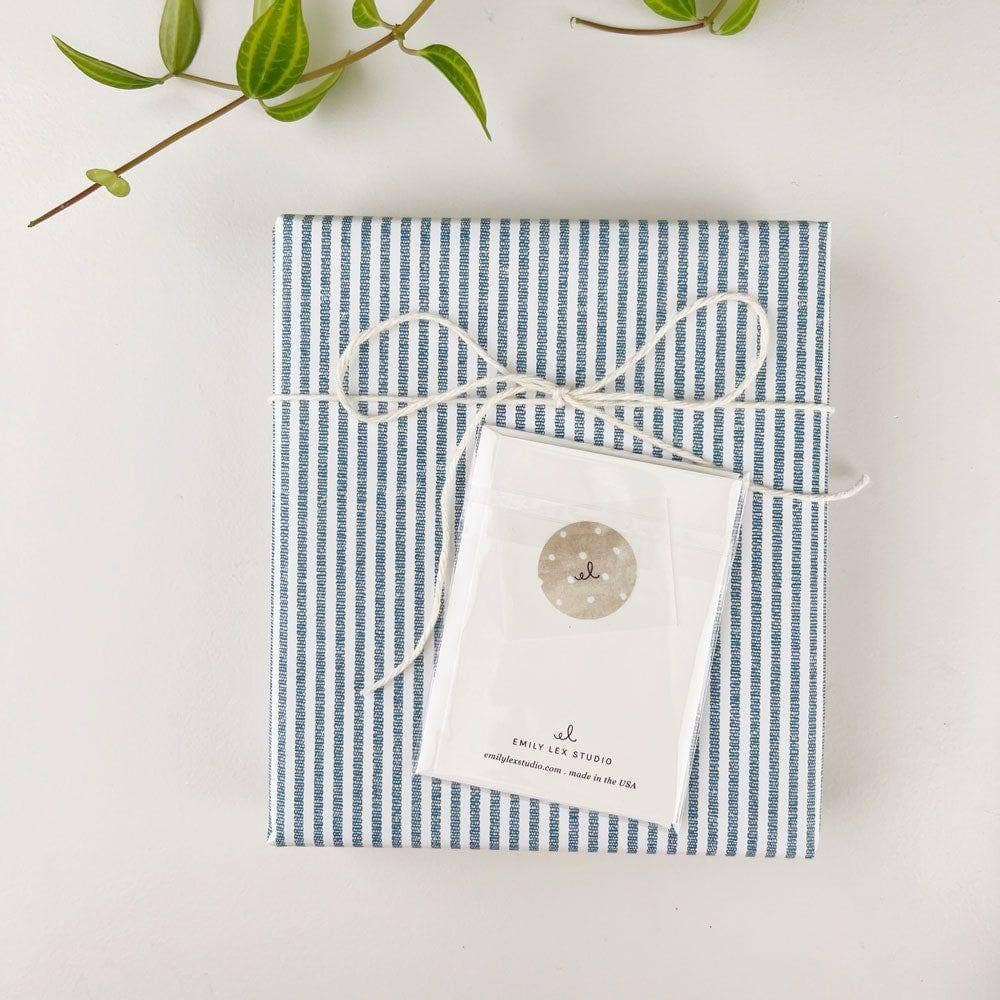 Cottage mini enclosure notecard