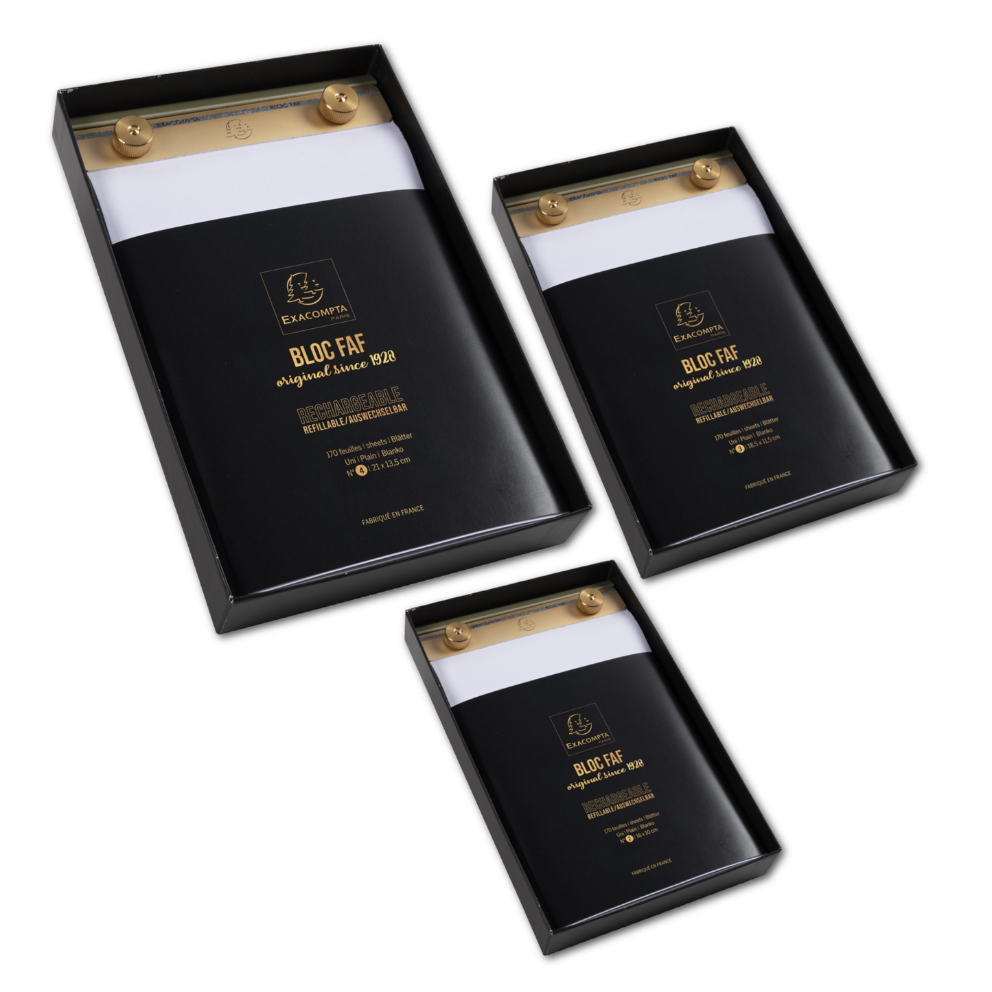 FAF Pad - Fabrique en France Brass Desk Pad