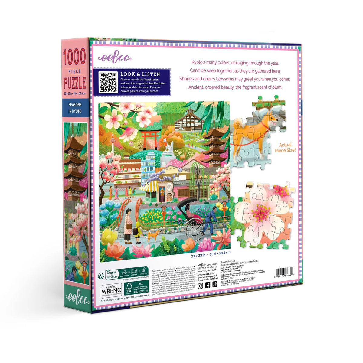 Seasons in Kyoto 1000pc
