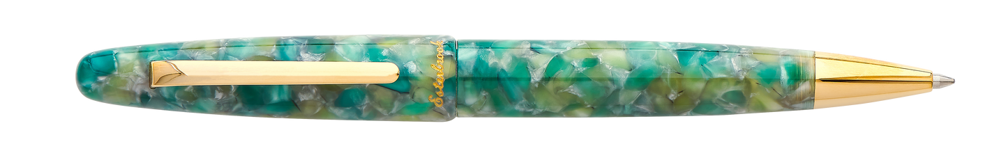 Esterbrook Estie Ballpoint Pen - Sea Glass Gold Trim