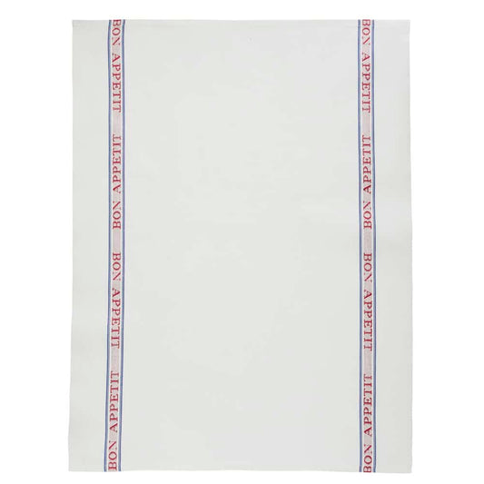 Teatowel Bon Appetit Cotton Red