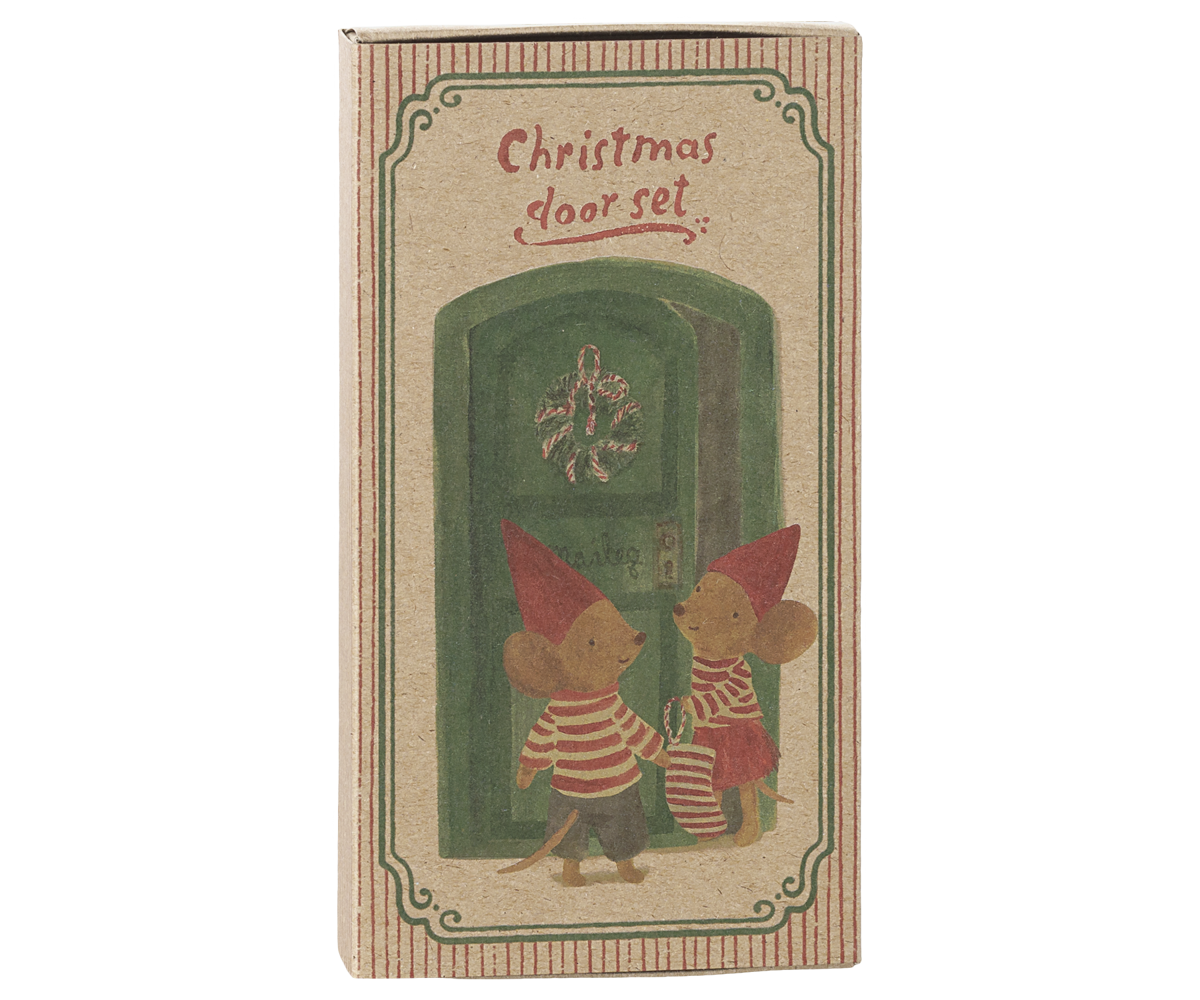 Christmas door set, Mouse