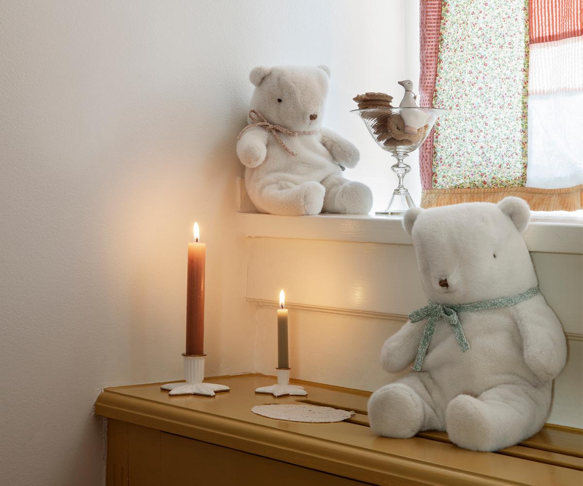 Teddy bear plush, Small - Off white