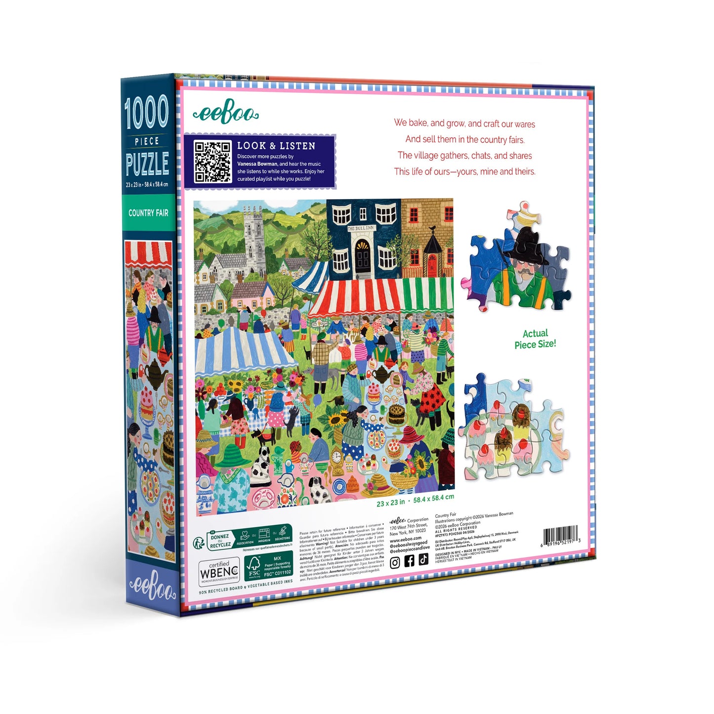 Country Fair 1000 Piece Puzzle