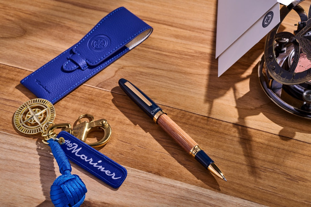 Esterbrook x Crane Mariner Teak Fountain Pen