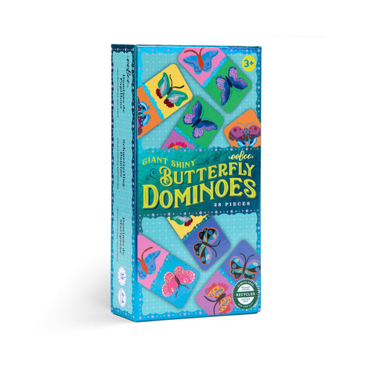 Giant Shiny Butterfly Dominoes - eeBoo
