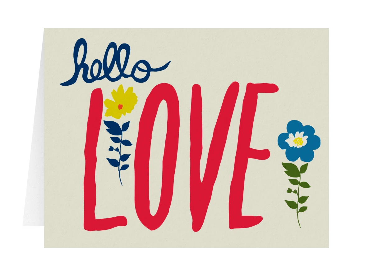 Hello Love Card
