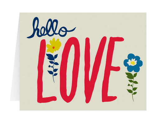 Hello Love Card
