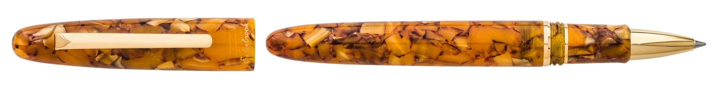 Esterbrook Estie Ballpoint Pen - Honeycomb Gold Trim
