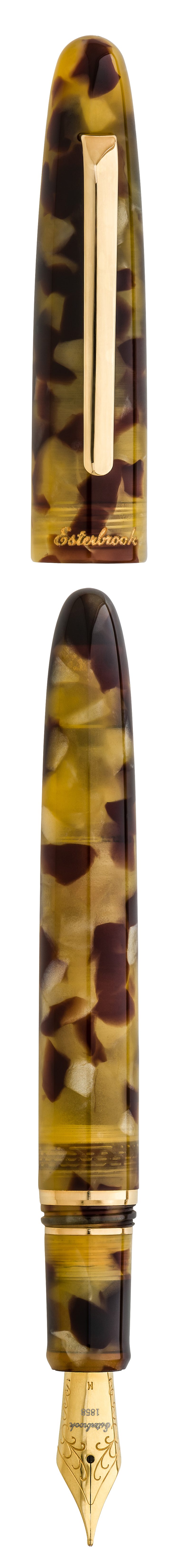 Esterbrook Estie Regular Fountain Pen - Tortoise Gold Trim