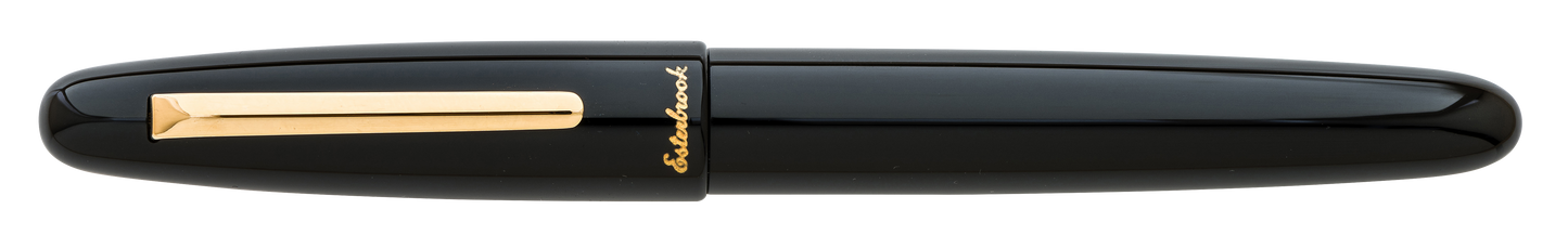 Esterbrook Estie Ballpoint Pen - Ebony Gold Trim