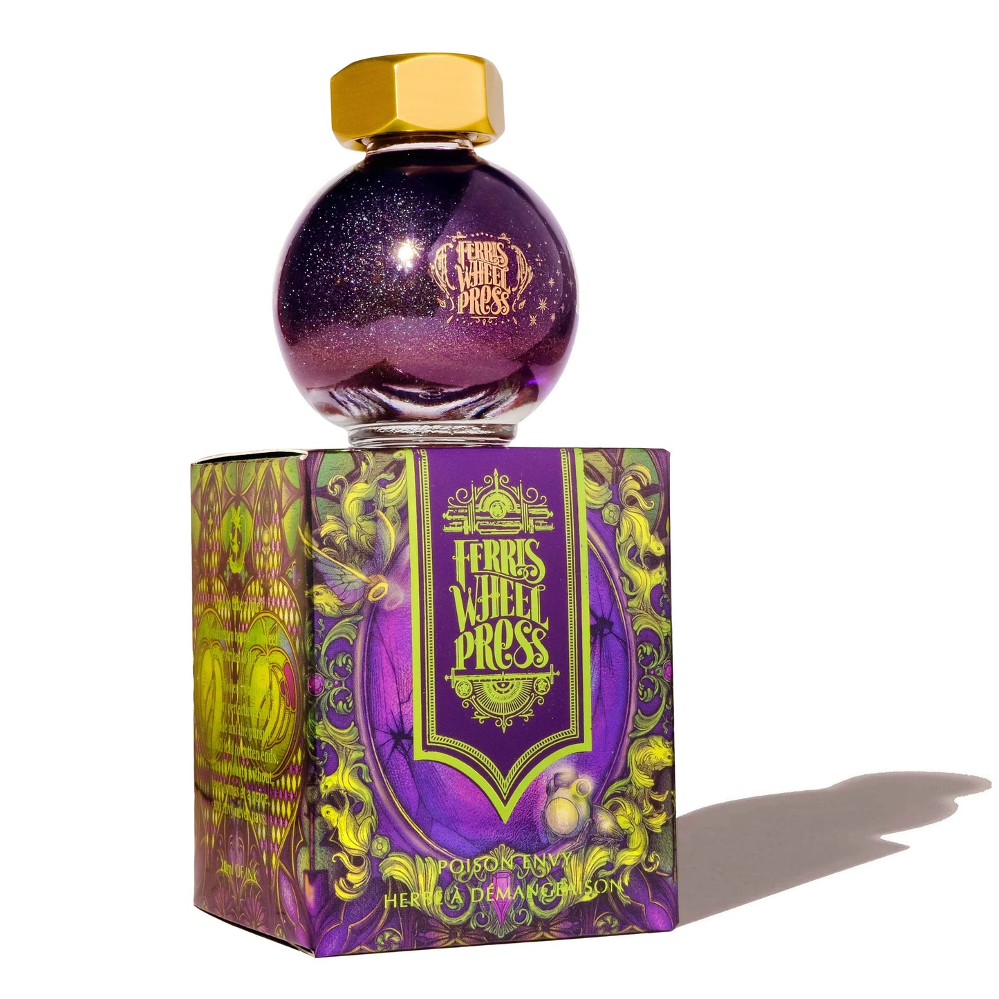 Ferris Wheel Press FerriTales 20ml Fountain Pen Ink - Poison Envy