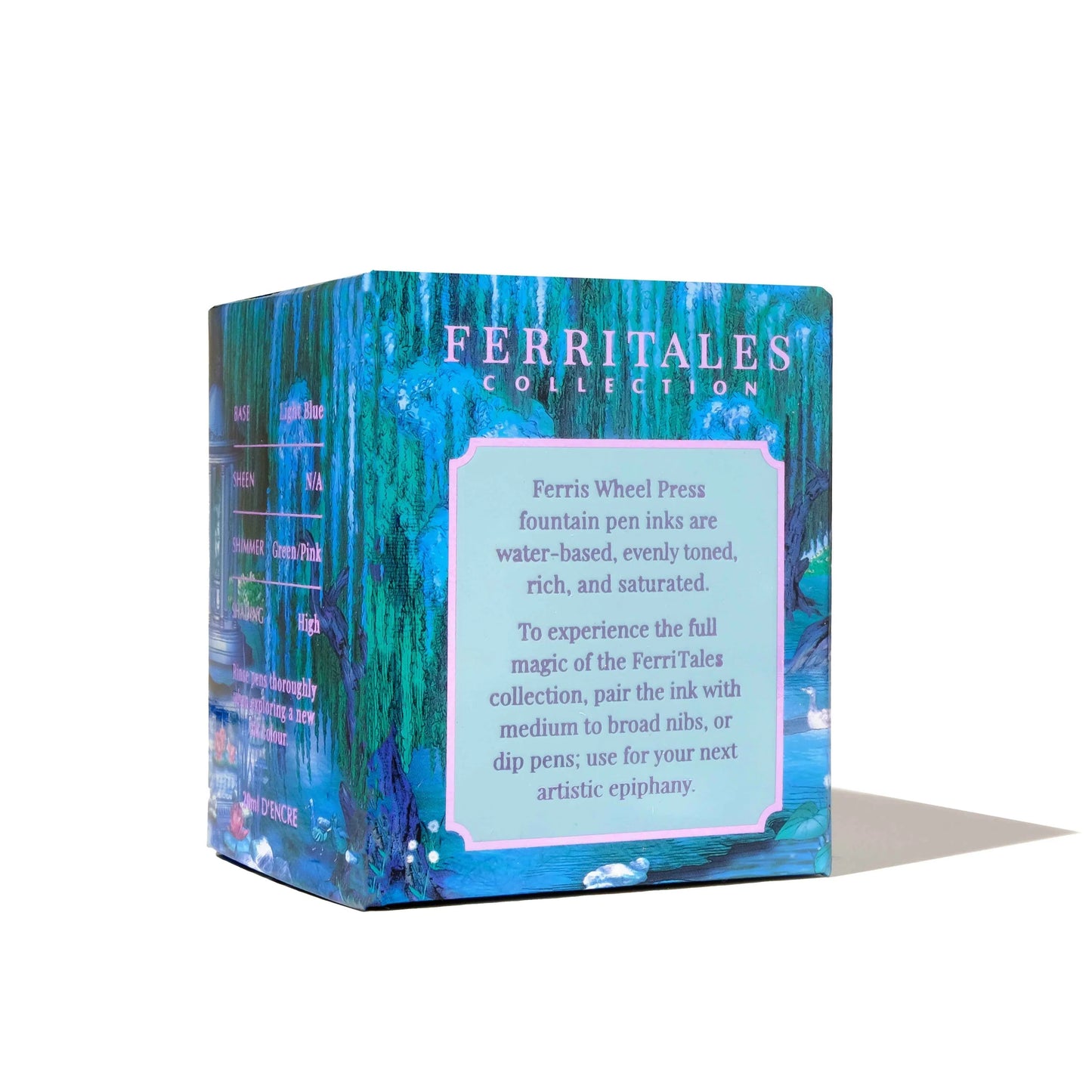 Ferris Wheel Press FerriTales 20ml Fountain Pen Ink - The Ribbiting Pond