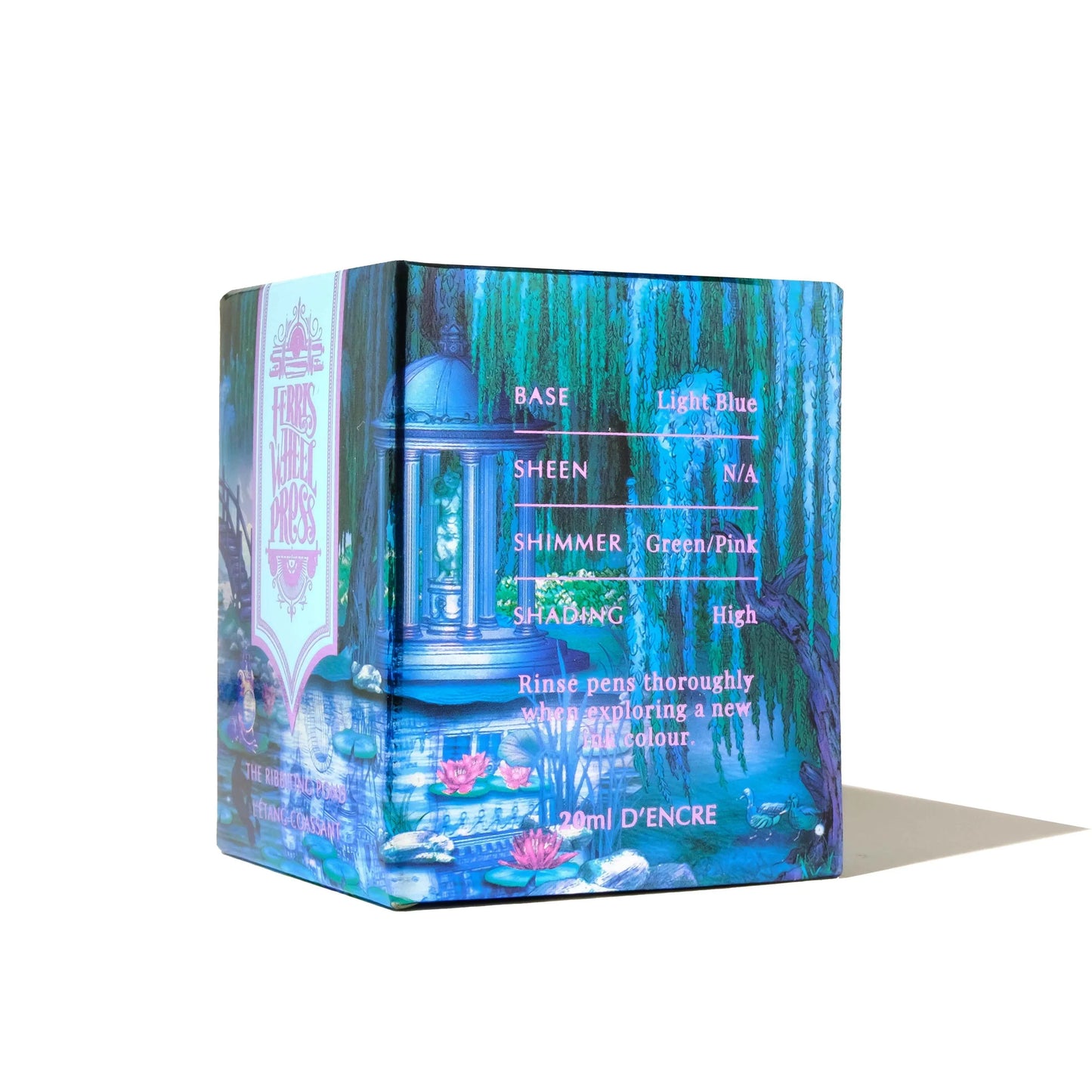 Ferris Wheel Press FerriTales 20ml Fountain Pen Ink - The Ribbiting Pond