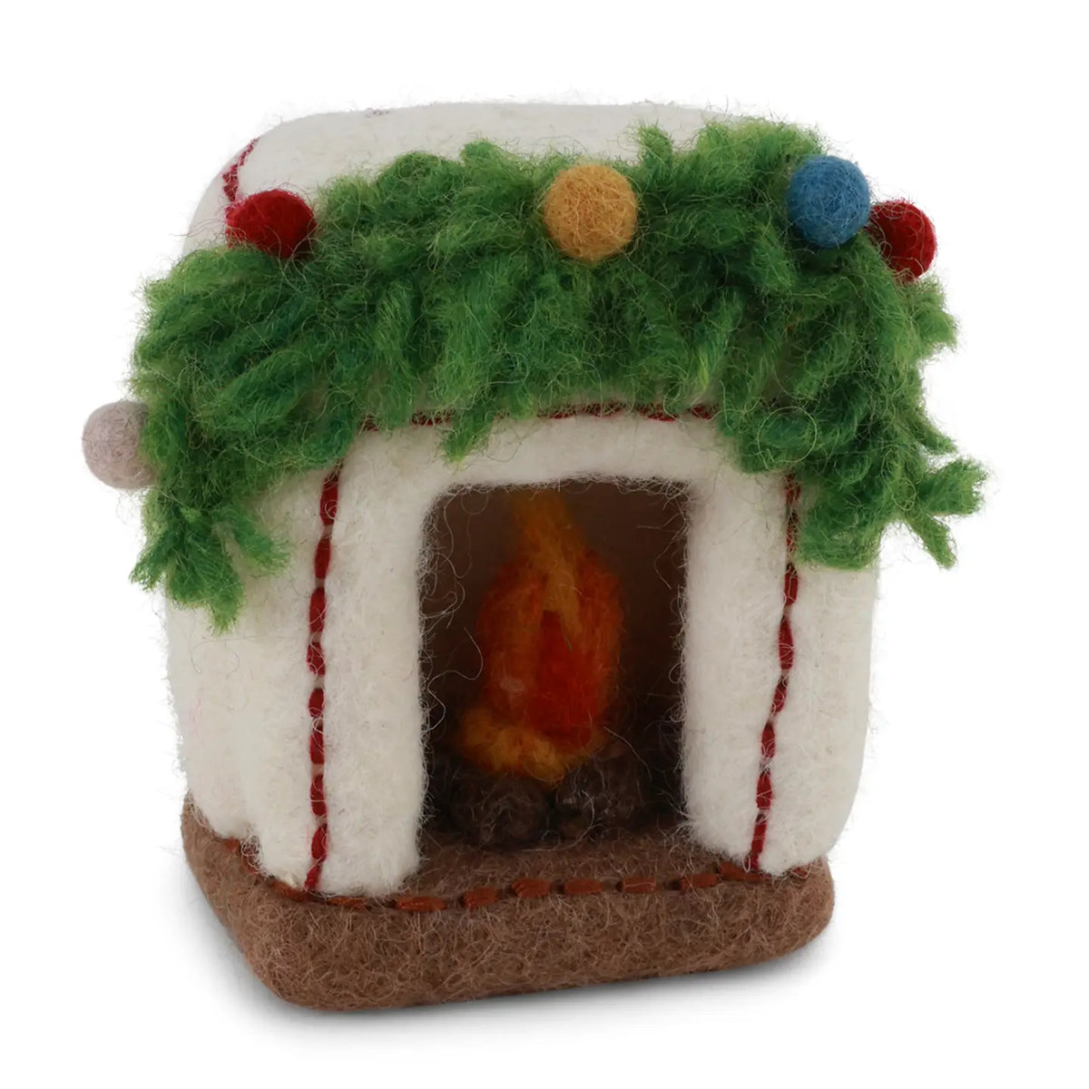Fireplace w/Garland