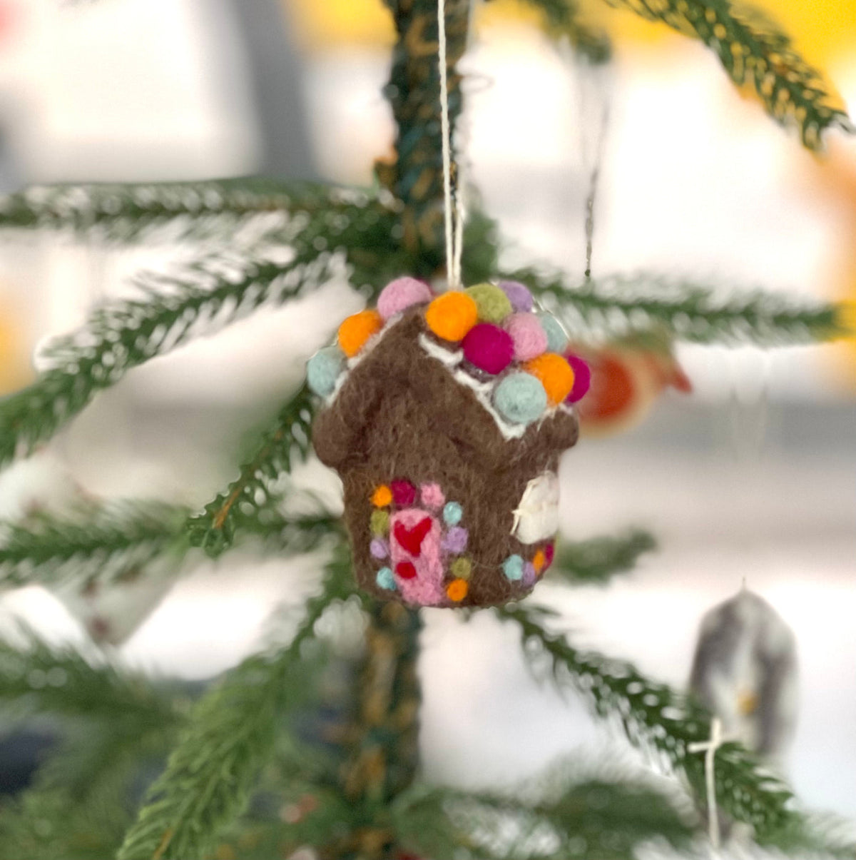 Mini Gingerbread House Ornament - Gry & Sif