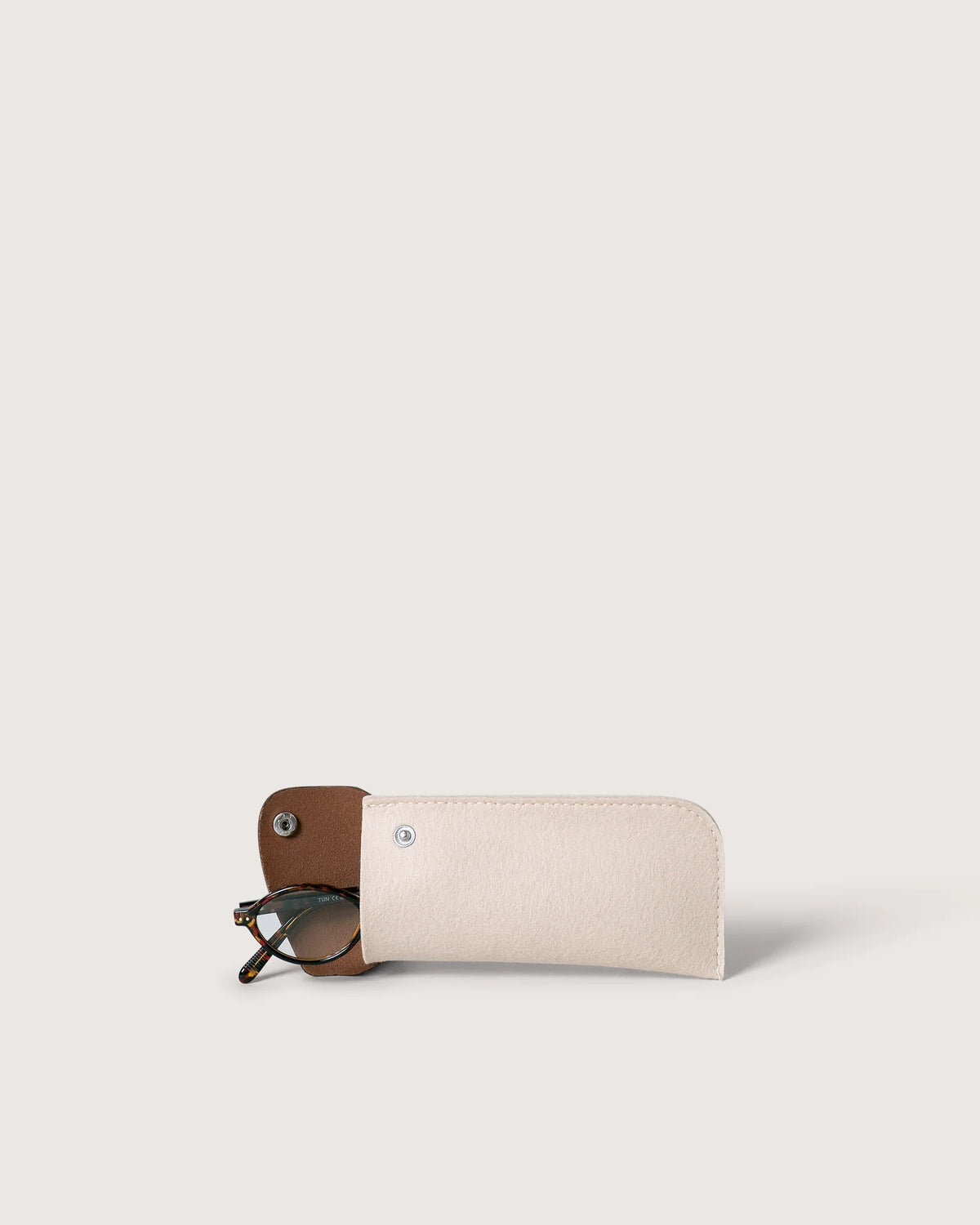 Anzen Merino Wool Eyeglass Sleeve - Feather Sienna