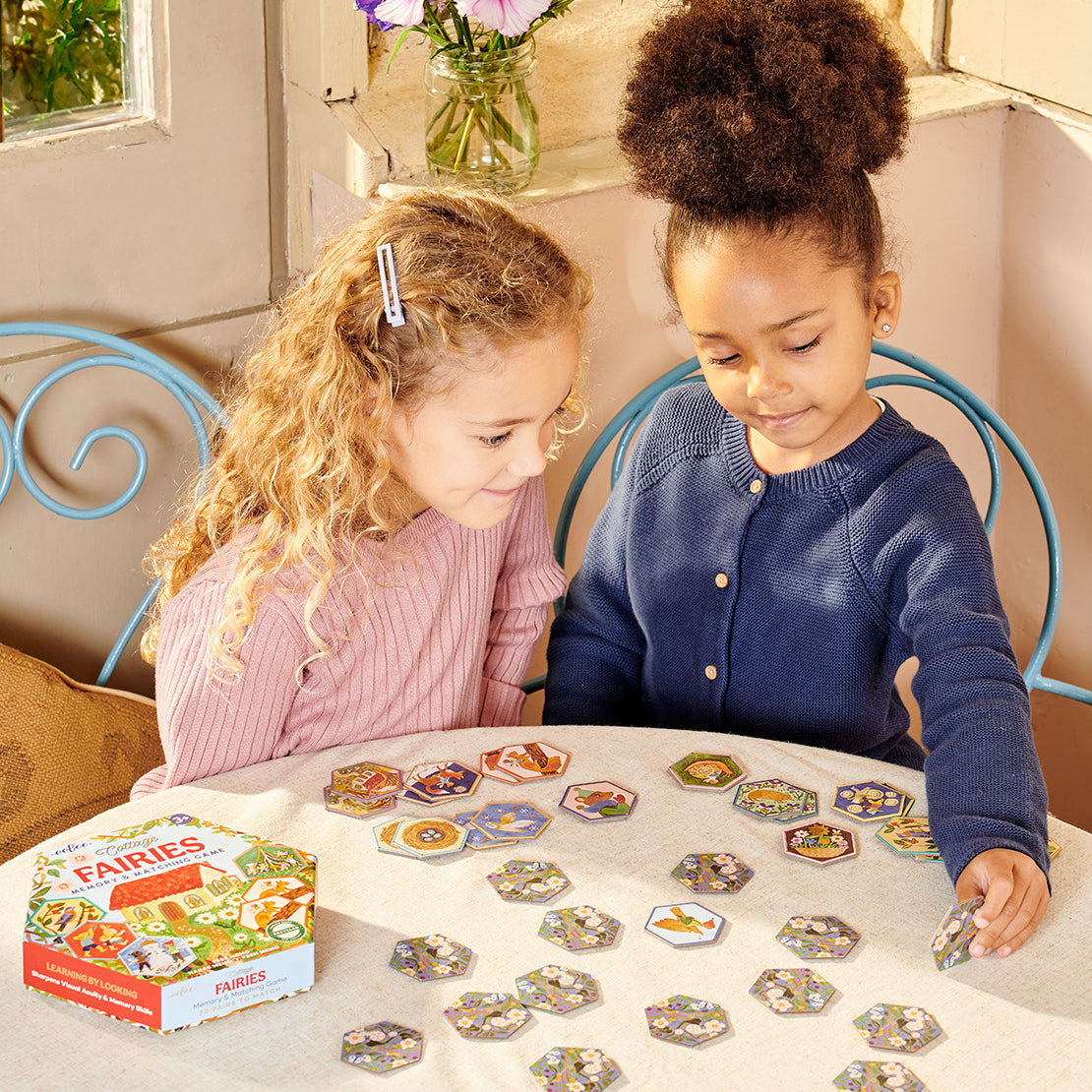 Cottage Fairies Hex Matching Game - eeBoo