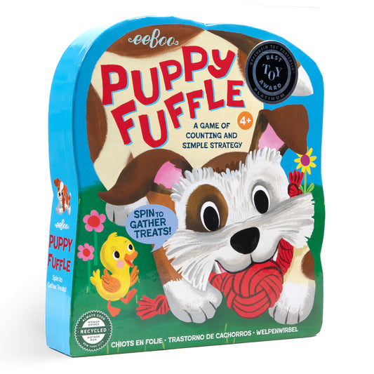 Puppy Fuffle Shaped Counting Game - eeBoo