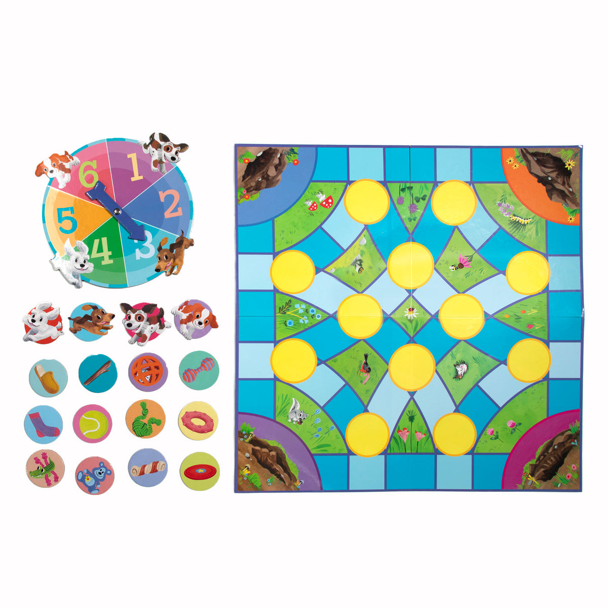 Puppy Fuffle Shaped Counting Game - eeBoo