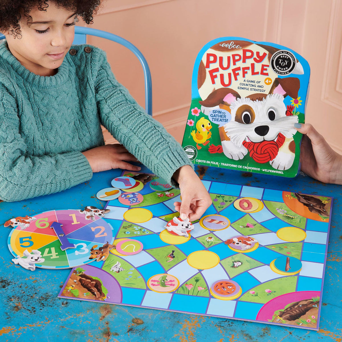 Puppy Fuffle Shaped Counting Game - eeBoo