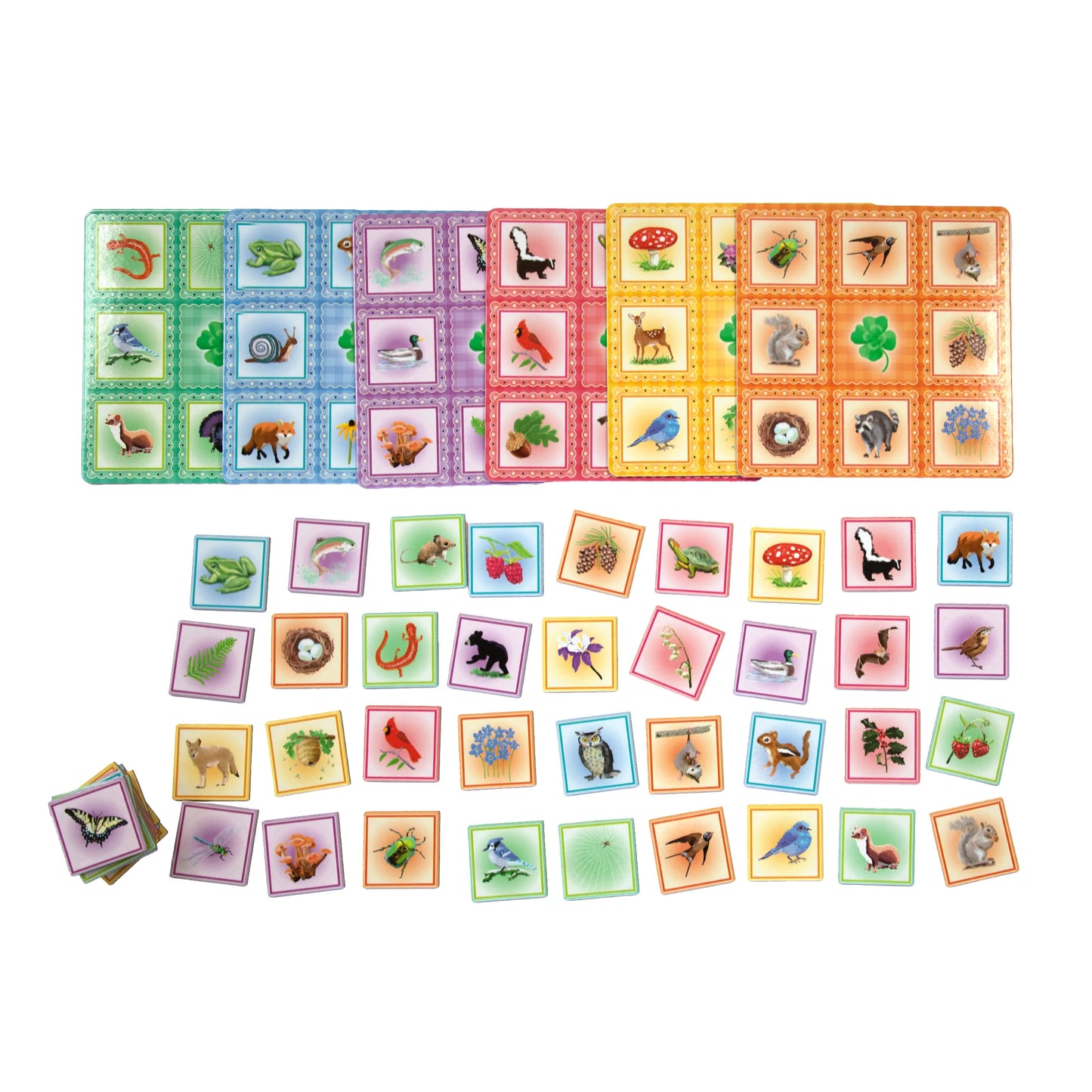 Busy Woods Bingo - eeBoo